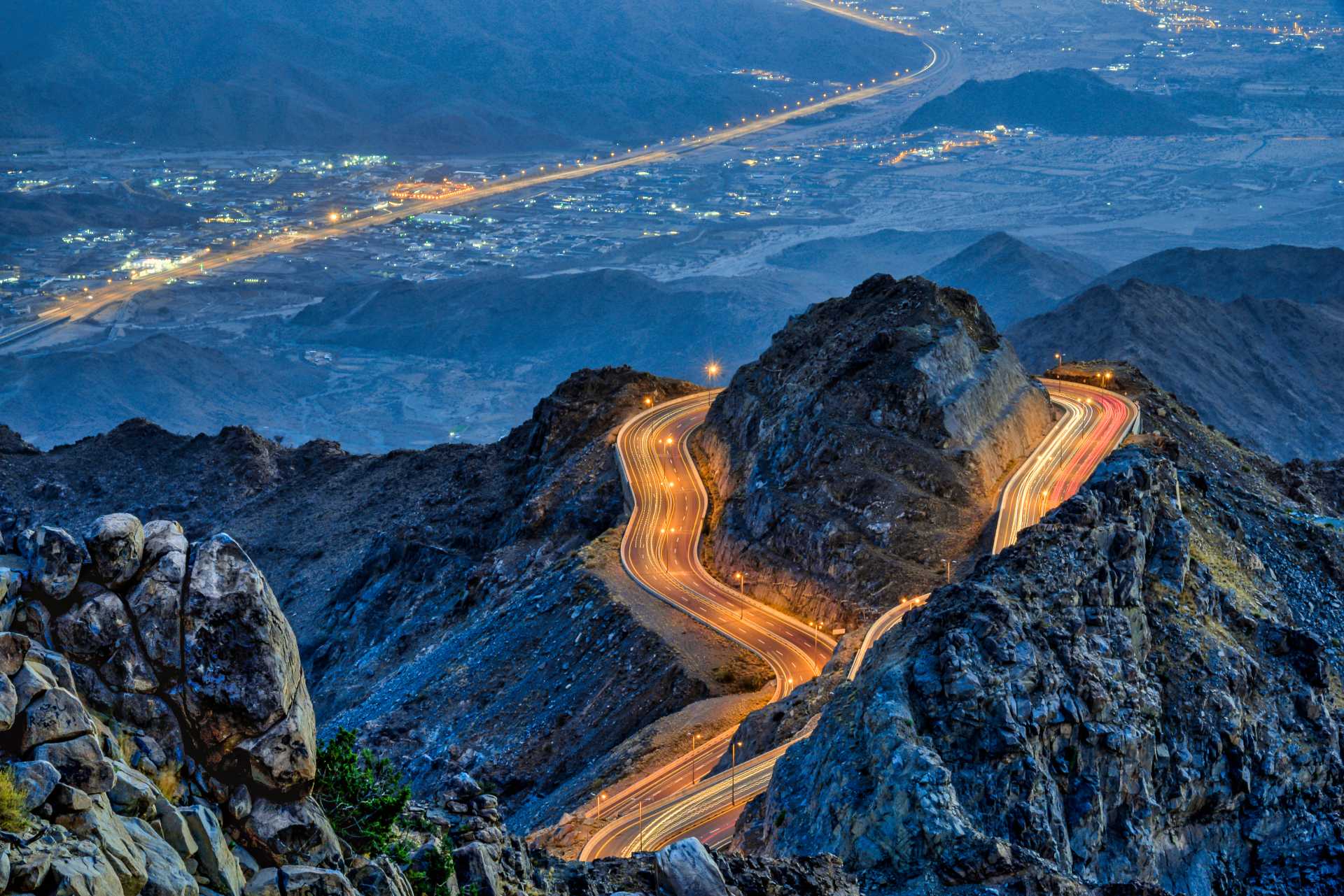 Mountain views in Taif