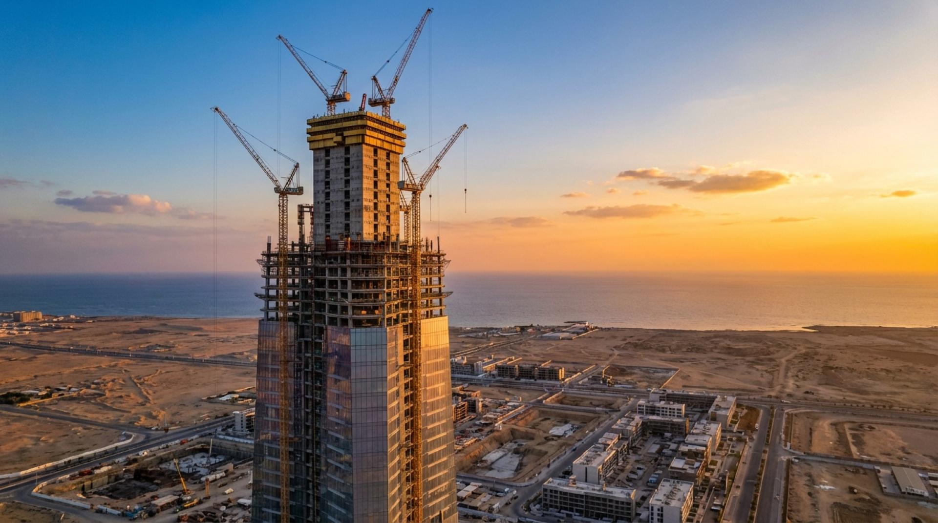 Jeddah Tower Hits 80 Floors to Surpass Dubai's Burj Al Khalifa